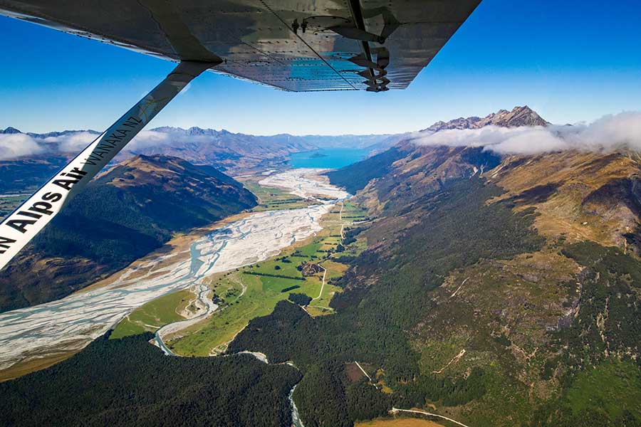 Dart Valley Glenorchy Milford Sound scenic flight